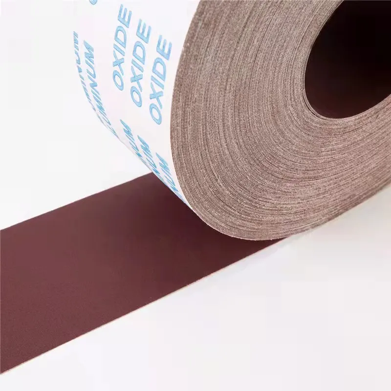10mm Al₂O₃ Cloth Backed Abrasive Cloth Roll Sandpaper 100 Grit