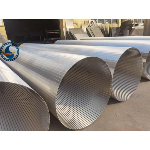 316l Stainless Steel Profile Wire CIQ Rotary Drum Screen Cylinders