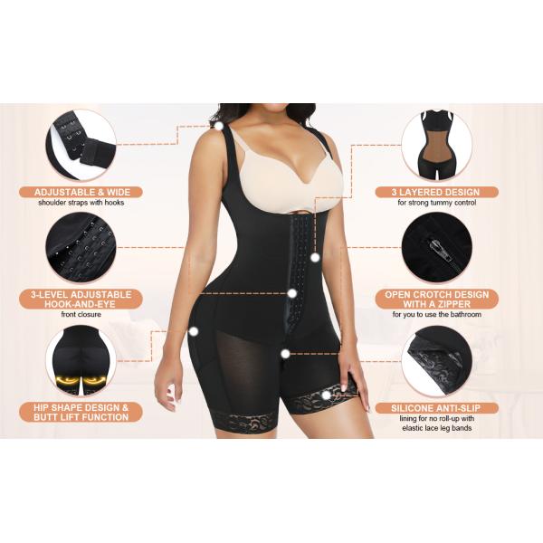 30% спандекс 70% нейлон форма одежда для женщин Control брюшной кишки Butt Lifter взрослые возрастная группа