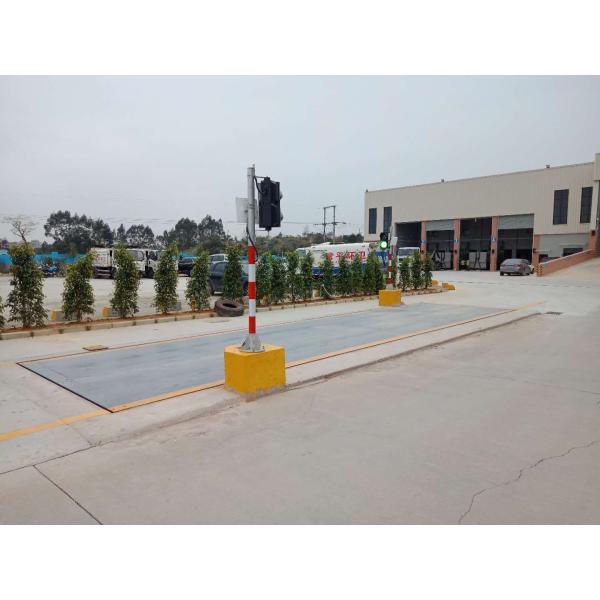 Steel Structure Lorry Vehicle Weight Scales / Electronic Truck Scale 60 Ton To 120 Ton