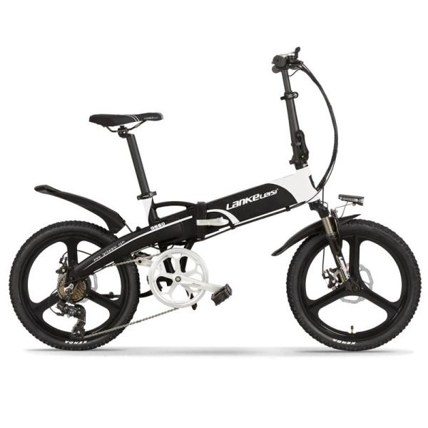 Folding 20 Inch Electric Bicycle 48V 400W 13AH L G Battery LANKELEISI