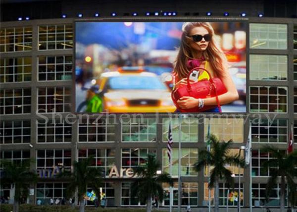Full Color P 10 Large Outdoor LED Billboard Advertising 160*160mm Panel Module