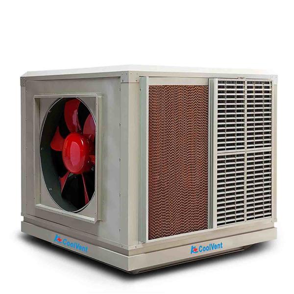 60000m3/H Workshop Evaporative Air Cooler Centrifugal Fan Type 65L/H 5.6A