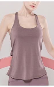 Richee comfy Womens Yoga Tank Top Straps Back Padded Workout Tank Top