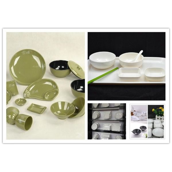 White Powder C3H6N6 Melamine Moulding compound For Making Kitchenware