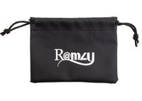 Small Double Pull Drawstring Gift Bags PU Leather Waterproof Exquisite Size