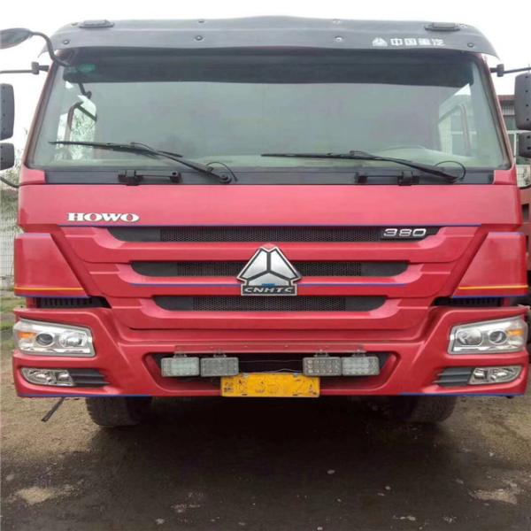 Manual Transmission Type howo dump 10wheels truck/6x4 middle lifting howo dump truck for sale