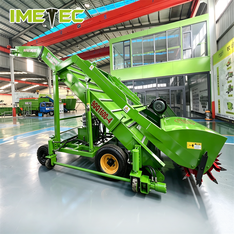 Manual Hydraulic Corn Silage Loader Pit Reclaimer Chopper Machine 380V