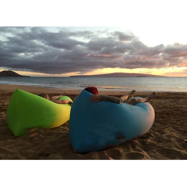 мешок Laybag Speeping способа 14 цветов быстрый раздувной, мешок портативной кровати сна нейлона ленивый