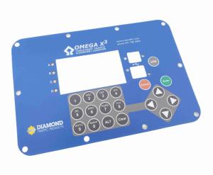 IP65 NEMA 4X 産業用膜スイッチ 0.5-1.0mm