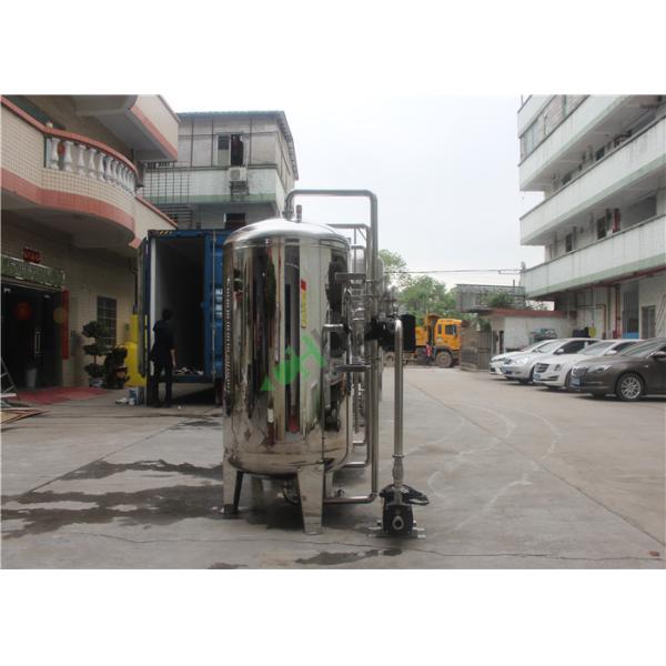 Drinking RO Water System Machine / RO Water Plant With High Pressure Pump