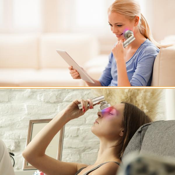 Handheld лампа терапией СИД 460nm 630nm 850nm для подмолаживания/облегчения боли кожи