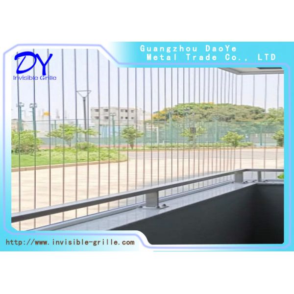 2.3mm Wirediameter Invisible Safety Balcony Grill Side Cover Durable Mesh Barrier for Balcony Safety and Fall Prevention