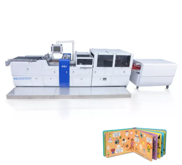 HX450C Children Board Book Cover Casing In Machine Ensuring and Efficiency in Children Board Book Cover Casing Processes