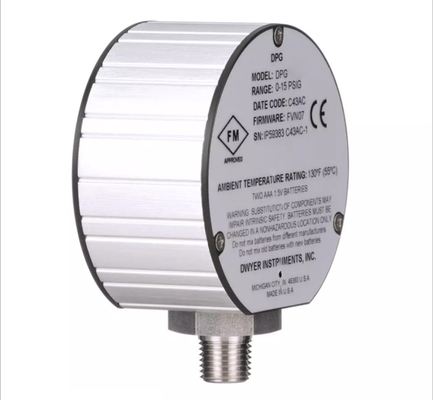 Dwyer DPG Digital Pressure Gauge with IP66 Aluminum Housing