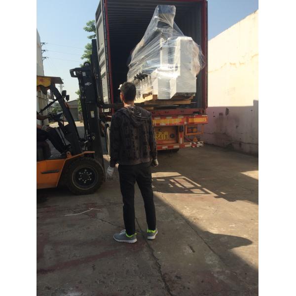 Full Automatic Glass Edging Machine With Film Removing Device , 0-8m / Min