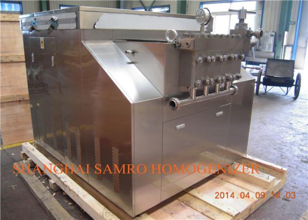 Processing Line Type UHT Plant Industrial Homogeniser Machine Suitable For CIP