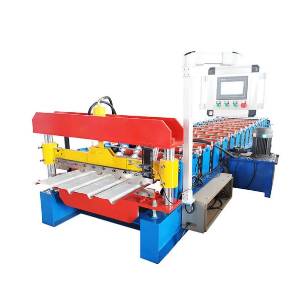 Steel 10m/Min 4Kw Roofing Roll Forming Machine