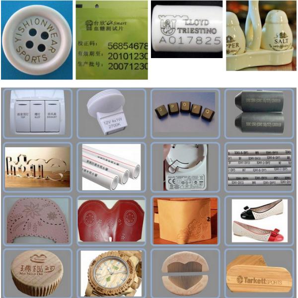 30W CO2 Laser Marking Machine Tobacco Food Beverage Packages Industry Beltline