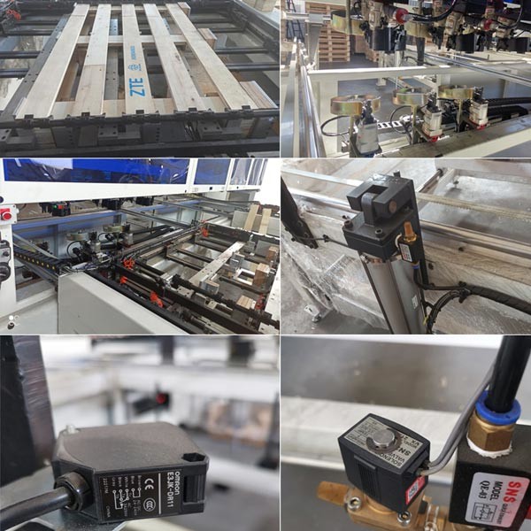 Автоматический Cnc гофрировал настилать крышу паллет пригвождая машину