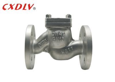Tipo de levantamento válvula da conexão CF8M da flange DN80 de verificação