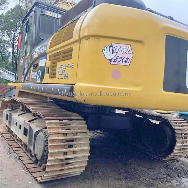 Excavateur d'occasion CAT336D2 avec une capacité de seau de 1,8 m3 et une conception en acier doux en 2019