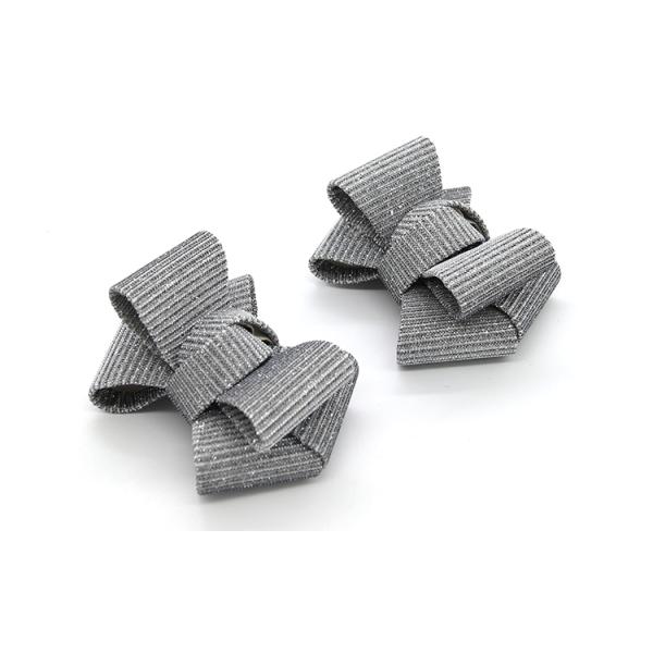 Europe / America Style Decorative Shoe Clips Special Cloth Material