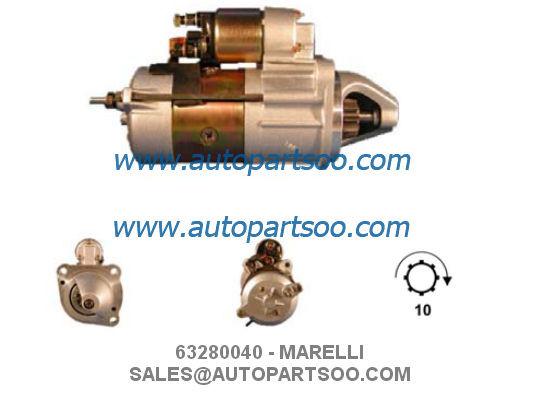 63113002 0001108202 - motor de acionador de partida 12V de MARELLI 1.8KW 11T MOTORES DE ARRANQUE