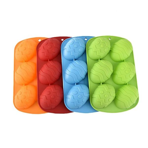 Силикон торта качества еды отливает прессформу в форму торта пасхального яйца Diy Handmade форменную