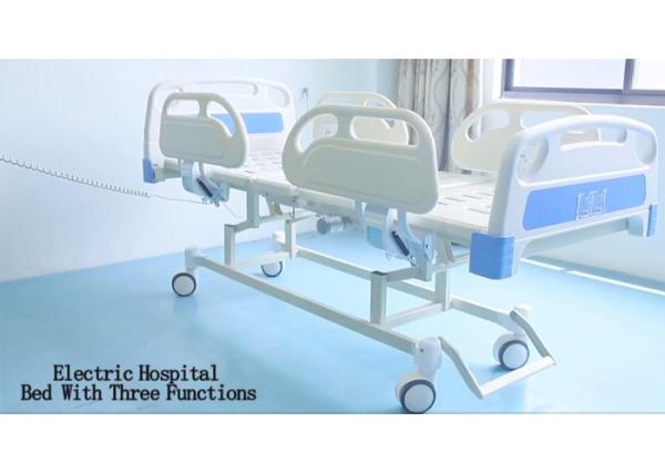 Portable Adjustable Patient Room Nursing Medical Electric Motorised Hospital Bed Manufacturer