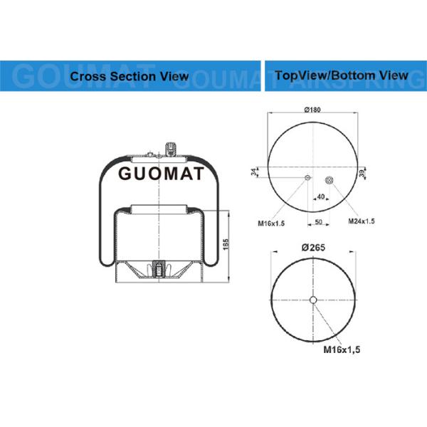 Весна воздуха КОНТИТЭКХ лепестка завальцовки 4183Н П24/4183НП24 на тележка 9423202321 МЕРСЕДЕС