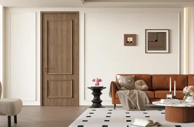 Vintage WPC Interior Door 45mm Thickness Fire Retardant Waterproof