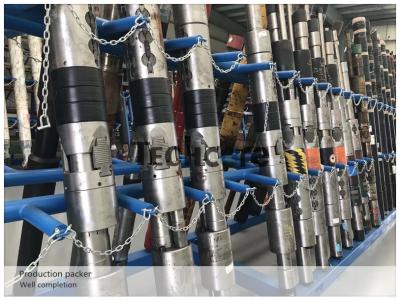 Oil Well Completion Tools Dual String Production Packer Alloy Steel 9 5/8 Casing
