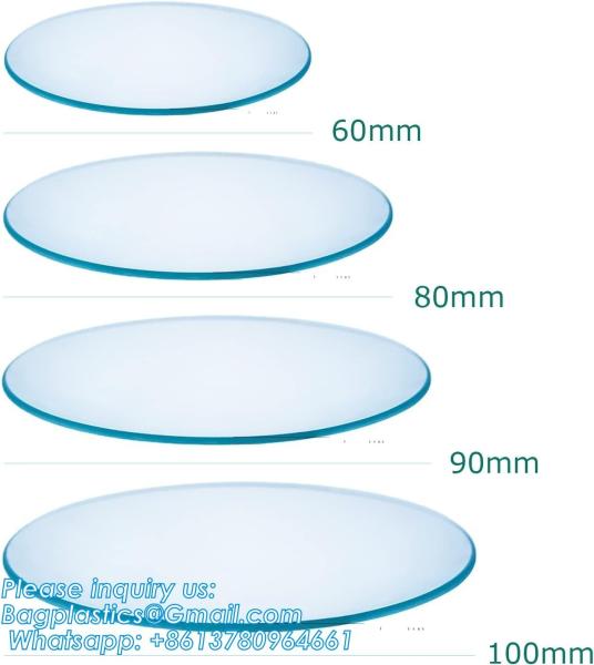 Watch Glass Beaker Cover Set High Temperature Resistant Cover Lids for Scientific Laboratory Watch Glass Equipment