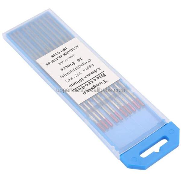 Electrodos de tungsteno de soldadura de 175 mm con 2% de lantano azul TIG para obtener resultados de soldadura duraderos