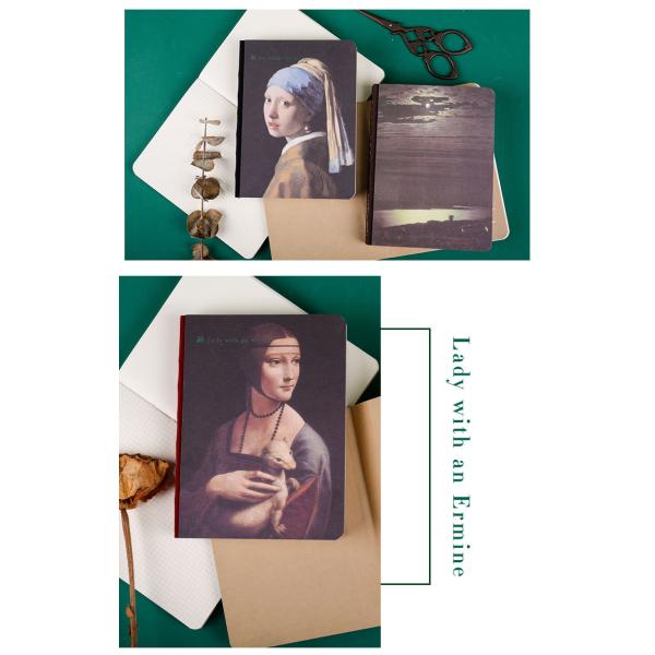 Ретро Ван Гог Масляная живопись Записка художественная литературная записка для продвижения бизнеса