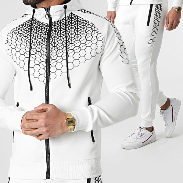 Custom Design Sport Training Print Jackets Polyester Cotton Sportswear Solid Color Jacket for Men