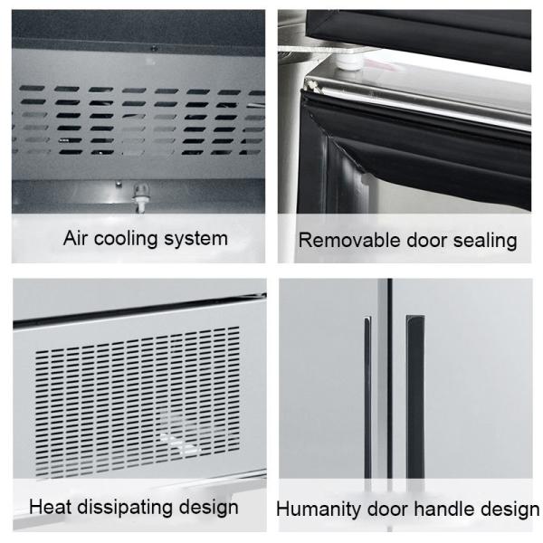 замораживатель холодильника 0℃ холодной тележки банкета 600L коммерчески к +6℃