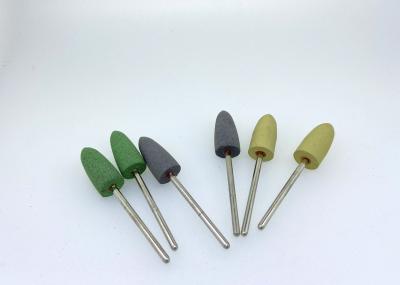 Dentadura Diamond Grinding Stones Silicone Rubber que ajusta o Polisher acrílico dental