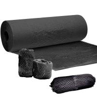 100% empacotamentos preto do coxim do rolo do papel de envolvimento da polpa 80gsm Eco do Virgin