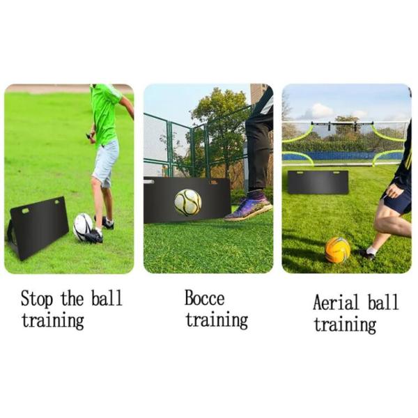 High Density Polyethylene Folding Soccer Rebound Wall Board For Soccer Training