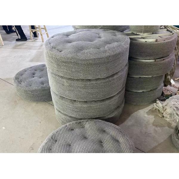 Вязаная нержавеющая сталь сплетенная проволочная сетчатая трубка Газовый жидкостный фильтр Вязание крючком