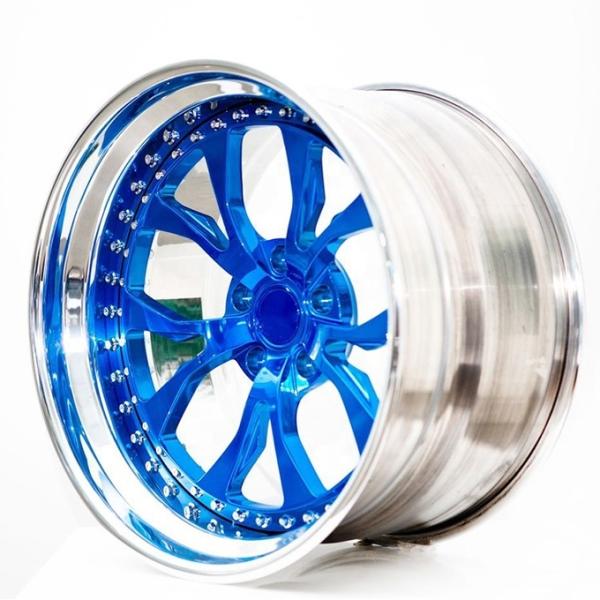 Luxurious car forged rims from new design 18 inch to 26 inch Cool alloy car 3pieces forged wheel