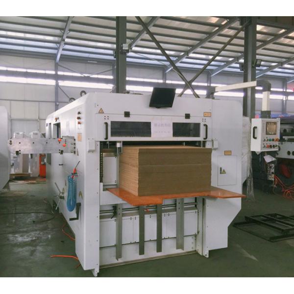 Paper Semi Automatic Die Cutting Machine Three Stripping Unite Box Die Cutting Machine