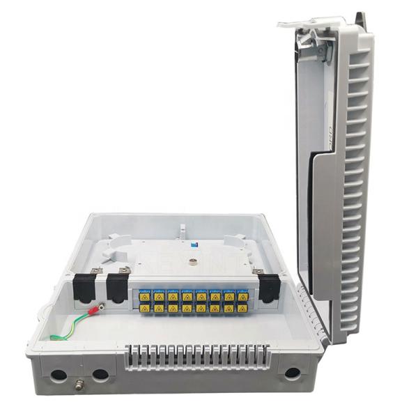 FTTX 16C Fiber Optic Distribution Box 1x8 PLC Splitter Box