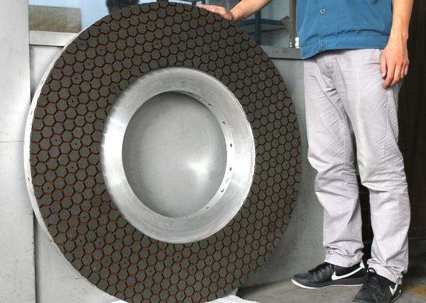 Borazon Vitrified Grinding Wheel , Double Disc Surface Vitrified Diamond Grinding Wheels