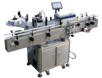 Máquina de etiquetado adhesiva de cristal del cosmético/del jarabe/del vino del animal doméstico de la botella redonda de la etiqueta engomada automática/del tarro/del envase