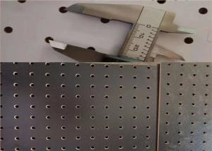 MDF Pegboard da largura 5mm de 8ft para a exposição do supermercado