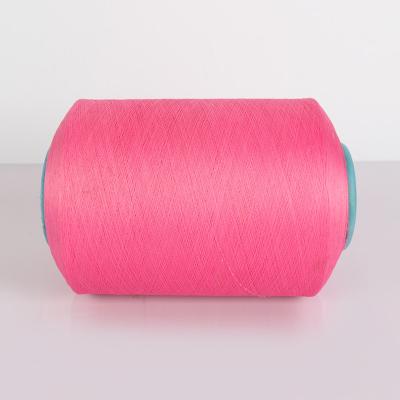 En caoutchouc 100/48 840D 13% 20/150D Polyester 100% 280D 620D 2075 75D teinté 150D/48F couleur Earloop Air Raw recouvert 75D Spandex fils
