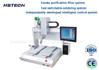 Robô de solda de escritório de alto controlo inteligente com sistema de filtro de purificação de fumaça